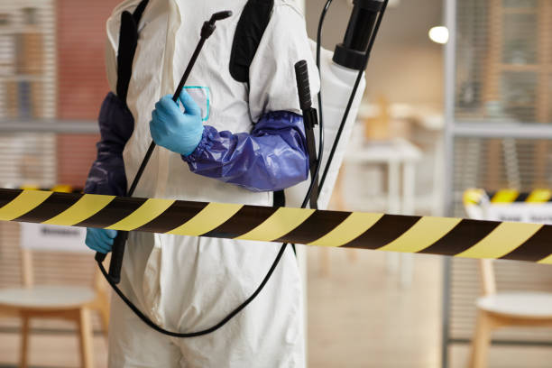 Professional Blood Cleanup technician working in Bridgeport, WA